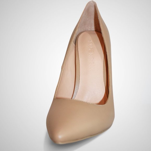 Women's The Nu Pump 5.0' Bordeaux Leather 2" Heels - Picture 8 of 14